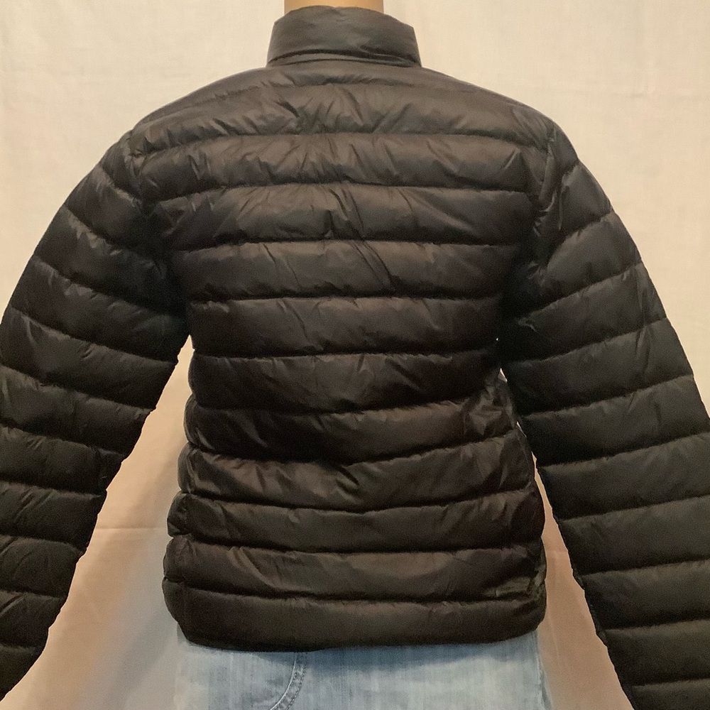 Eddie Bauer Boys’ L Black Puffer Jacket with Quilted Design - Picture 2 of 11